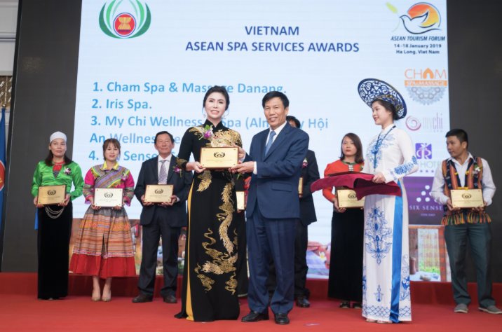 Cham Spa & Massage tại Đà Nẵng hai lần được vinh danh Top Spa ASEAN trong lĩnh vực chăm sóc sức khỏe và thư giãn
