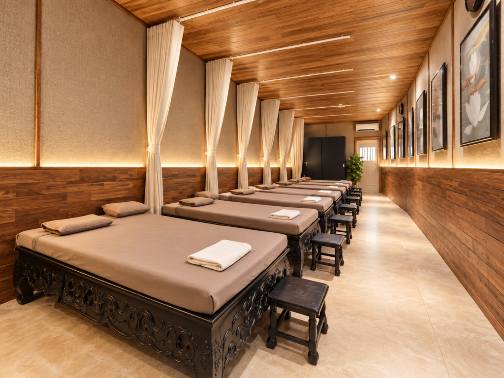 Phòng VIP với trải nghiệm trị liệu cao cấp